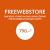Dein-Webshop.ch Preisgünstiger E-Commerce E-Shop von Webgecko: E-Shop Produkt «FreeWebstore»